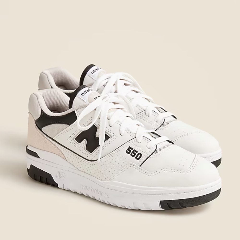 New Balance 550 White and Moonrock Athletic Shoes-Brand new with tags!